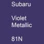 Preview: Subaru, Violet Metallic, 81N.